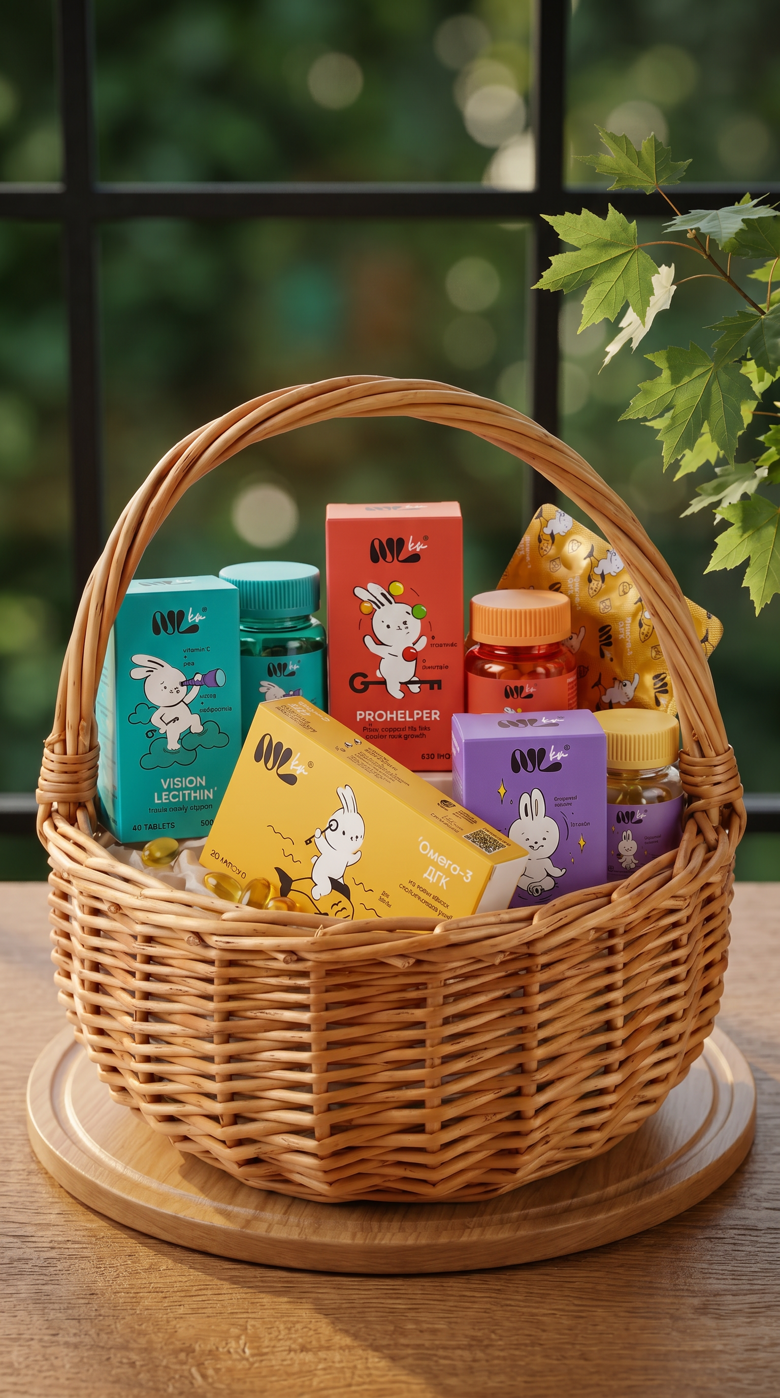 Корзина с продуктами NL для детей